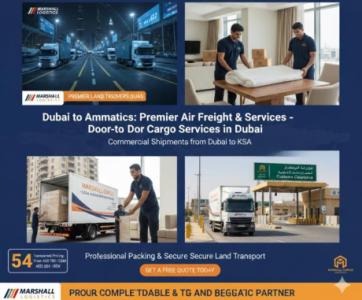 Marshall Logistics: Your Trusted Partner for Seamless Cargo & Shipping from UAE to Jordan