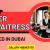 Waiter / Waitress Required in Dubai