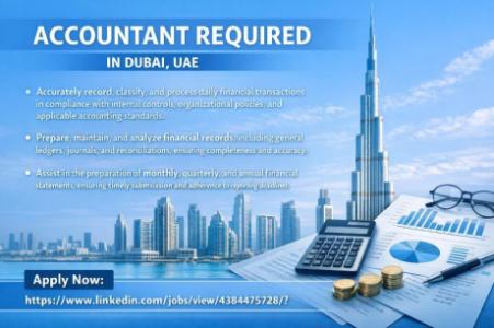 Accountant Required in Dubai