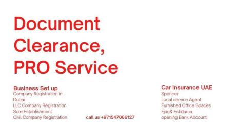 PRO& DOCUMENT CLEARANCE SERVICES