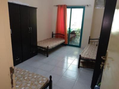 Executive Bedspace with Balcony in sharjah near Al abraj supermar