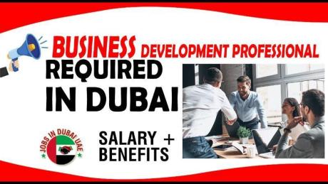 BUSINESS DEVELOPMENT PROFESSIONAL REQUIRED IN DUBAI