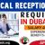 MEDICAL RECEPTIONIST REQUIRED IN DUBAI