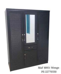 We're selling brand new three door cabinet