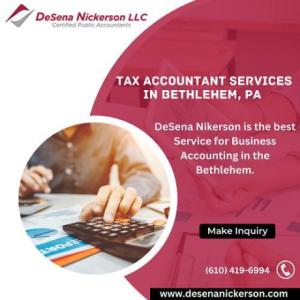 Tax Accountant Services in Bethlehem, PA - DeSena Nickerson LLC