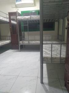 One upper bunker bed available