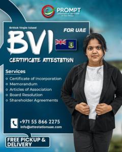 BVI Certificate Attestation