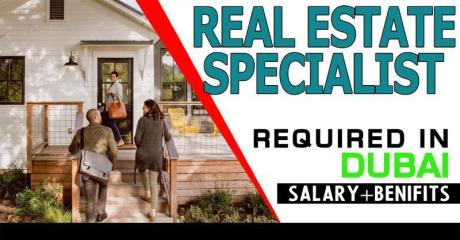 Real Estate Specialist Required in Dubai