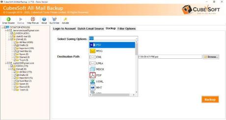 CubexSoft AOL Backup Software