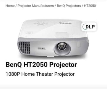 BenQ HT2050 Projector 1080P Home Theater Projector