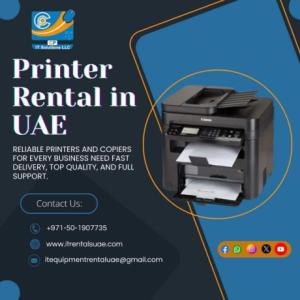 Printer Rental UAE Flexible Plans for Every Need