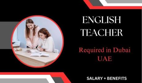English Teacher Required in Dubai