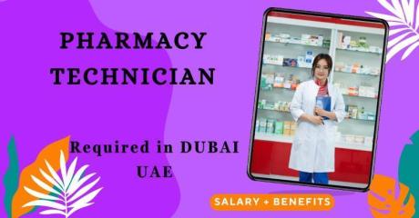Pharmacy Technician Required in Dubai