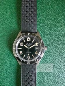 Glashütte Original SeaQ on Rubber 39.5mm