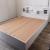 Queen Bed with Headboard Storage / White