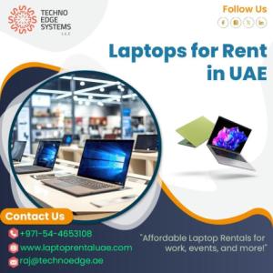 Affordable Laptop Rentals in UAE – Choose What You Need