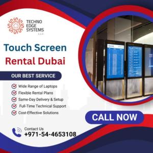 Choosing Tech for Events? Try Touch Screens in Dubai