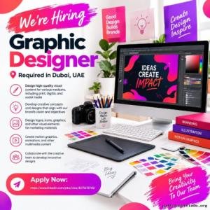 Graphic Designer Required in Dubai