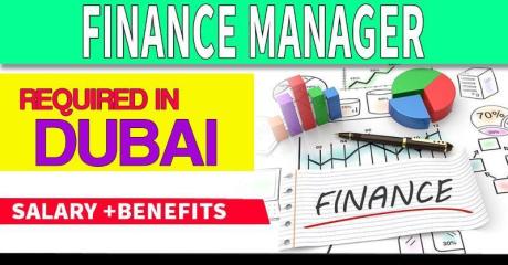 Finance Manager Required n Dubai