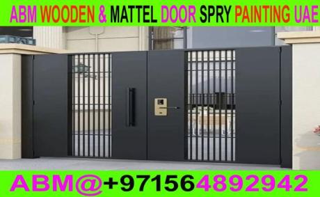 Mattel Door Spry Painting Contractor Ajman Dubai Sharjah