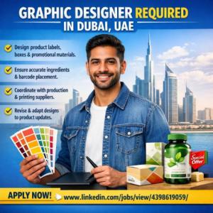 Graphic Designer Required in Dubai