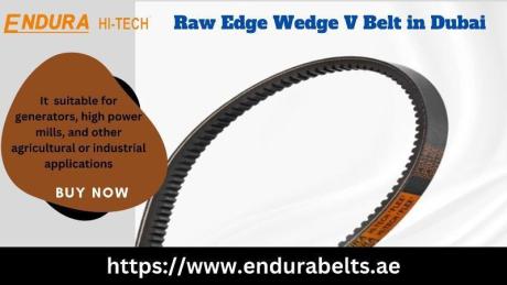 Raw Edge Wedge V Belt in Dubai