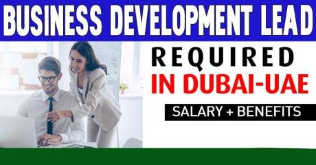 Business Development Lead Required in Dubai