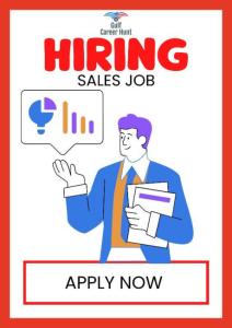 Hiring for Sales Associate Job in UAE