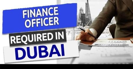 Finance Officer Required in Dubai