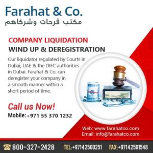 Need to Liquidate a Company in UAE - We will help you to end it properly