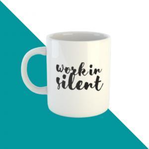 customized white normal mugs Dubai