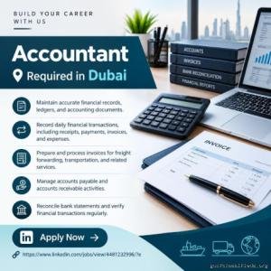 Accountant Required in Dubai