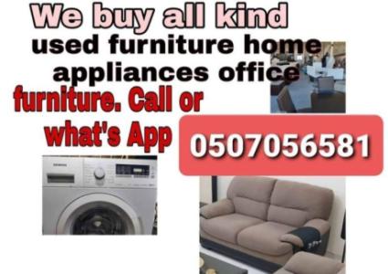 We are Buying all kind of used home, office furniture, electronic stuff, home appliances()