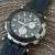 Tissot Chronograph Quartz Watch – Black Dial, Rubber Strap