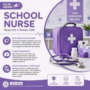 School Nurse Required in Dubai