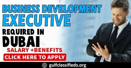 BUSINESS DEVELOPMENT EXECUTIVE REQUIRED IN DUBAI