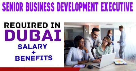 Senior Business Development Executive Required in Dubai
