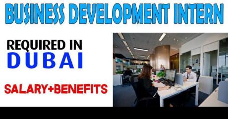 Business Development Intern Required in Dubai