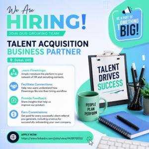 Talent Acquisition Business Partner Required in Dubai