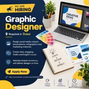 Graphic Designer Required in Dubai