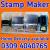 RUBBER STAMP, Rubber STAMP MAKER, EMBOSED STAMP, LEATHER STAMP, BRASS STSMP