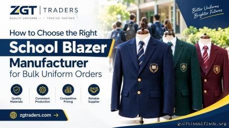 How to Choose Reliable School Blazer Manufacturers
