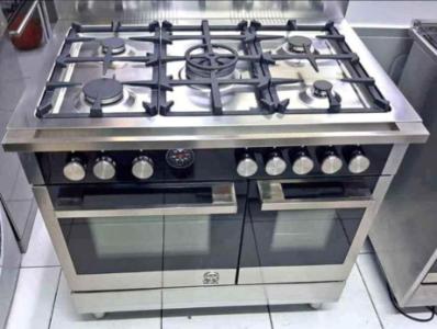 Bertazzoni new latest model dual oven dual door top gas oven electric cooker