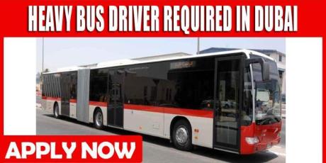 HEAVY BUS DRIVER REQUIRED IN DUBAI
