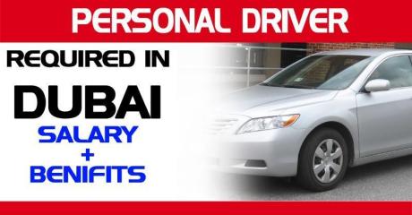 Personal Driver (male) Required in Dubai
