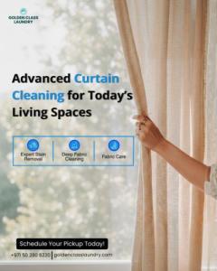 Golden Class Laundry – Professional Curtain Cleaning in Abu Dhabi