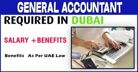 General Accountant Required in Dubai