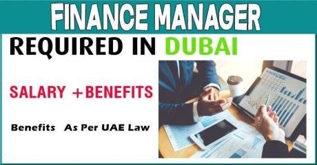 Finance Manager Required in Dubai